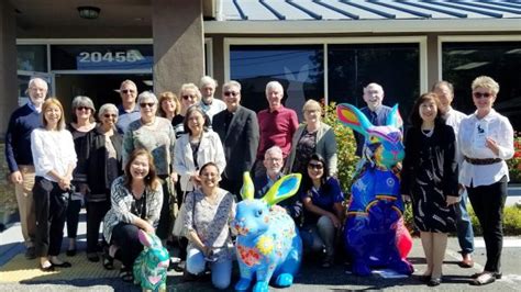 Cupertino Rabbit Project leaps into action with unveiling of 12 sculptures